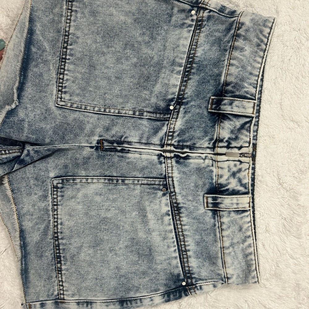 Bash shirts Stylish Acid Wash Denim Shorts